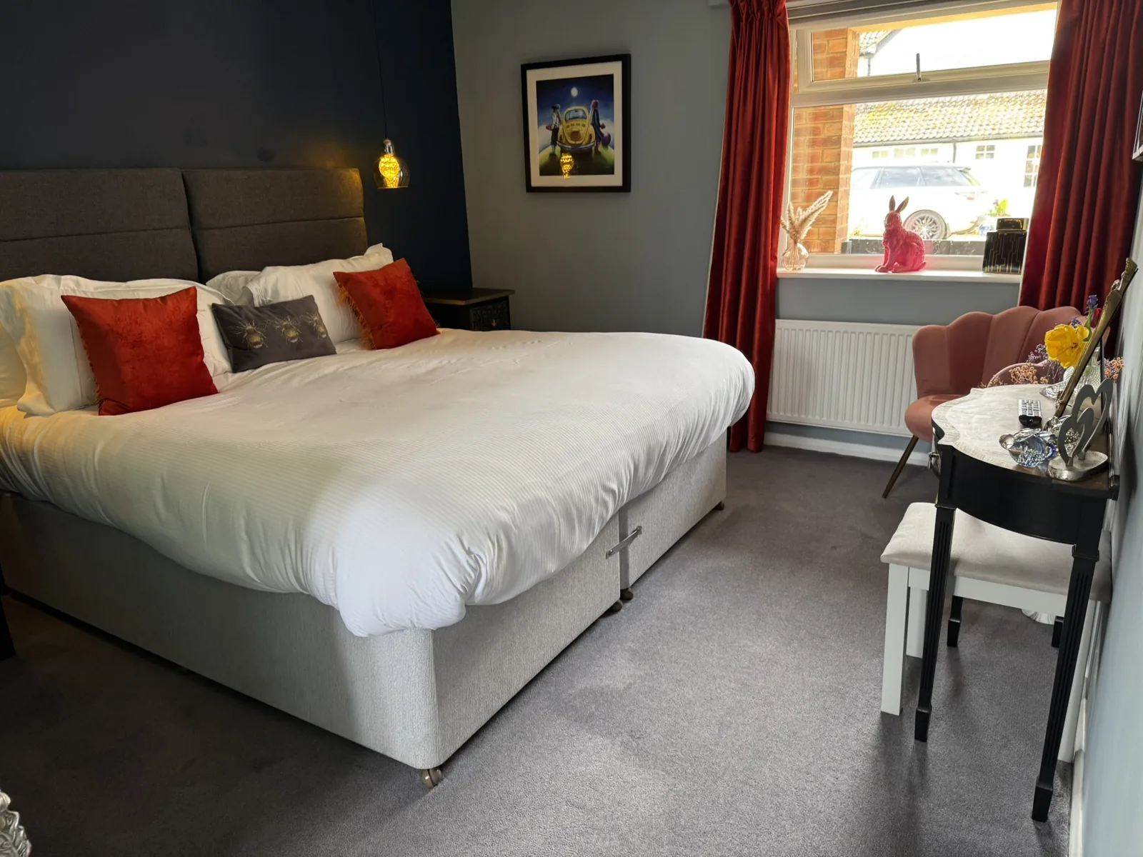 Air-conditioned guest accommodation at Village Limits